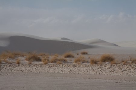 De duinen van White Sands National Park